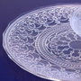 Avet Plato Llano Colección DOGE 28 cm x 2 cm, Cristal